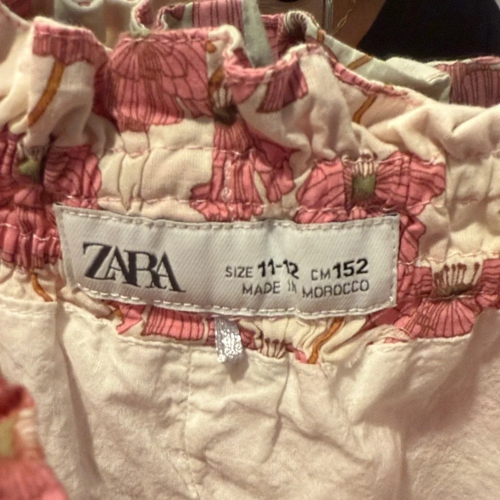 Zara Pink Floral Dress (40)